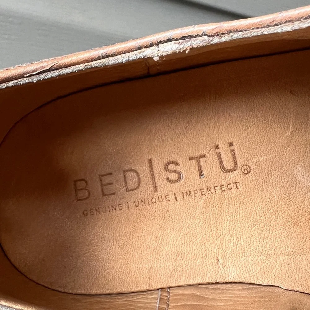 BED|STU Gray and Brown Loafers - Picture 10 of 12